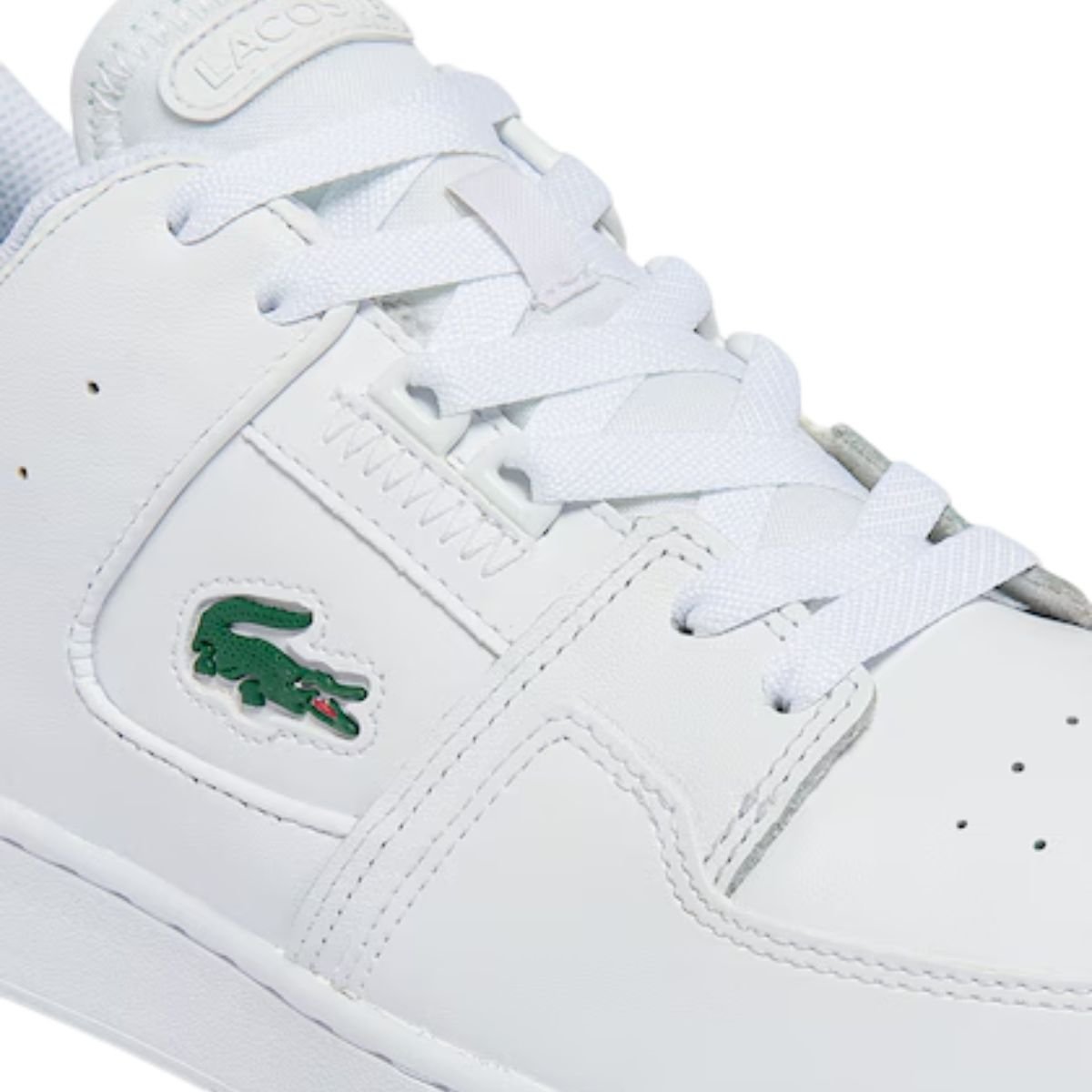 Sapatênis Masculino Lacoste Court Cage Branco Branco 5