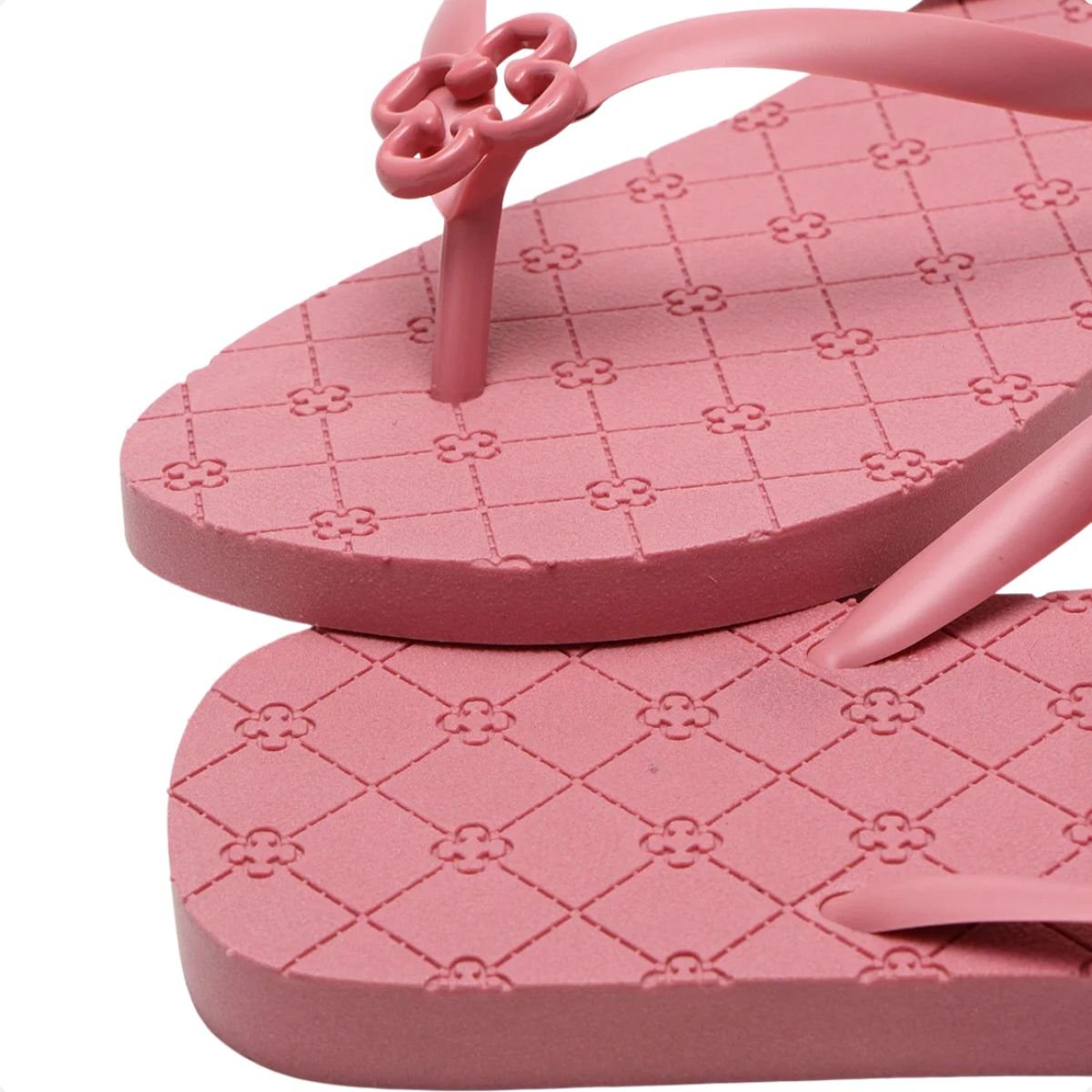 Chinelo Feminino Dedo Monograma Capodarte Rosa 2