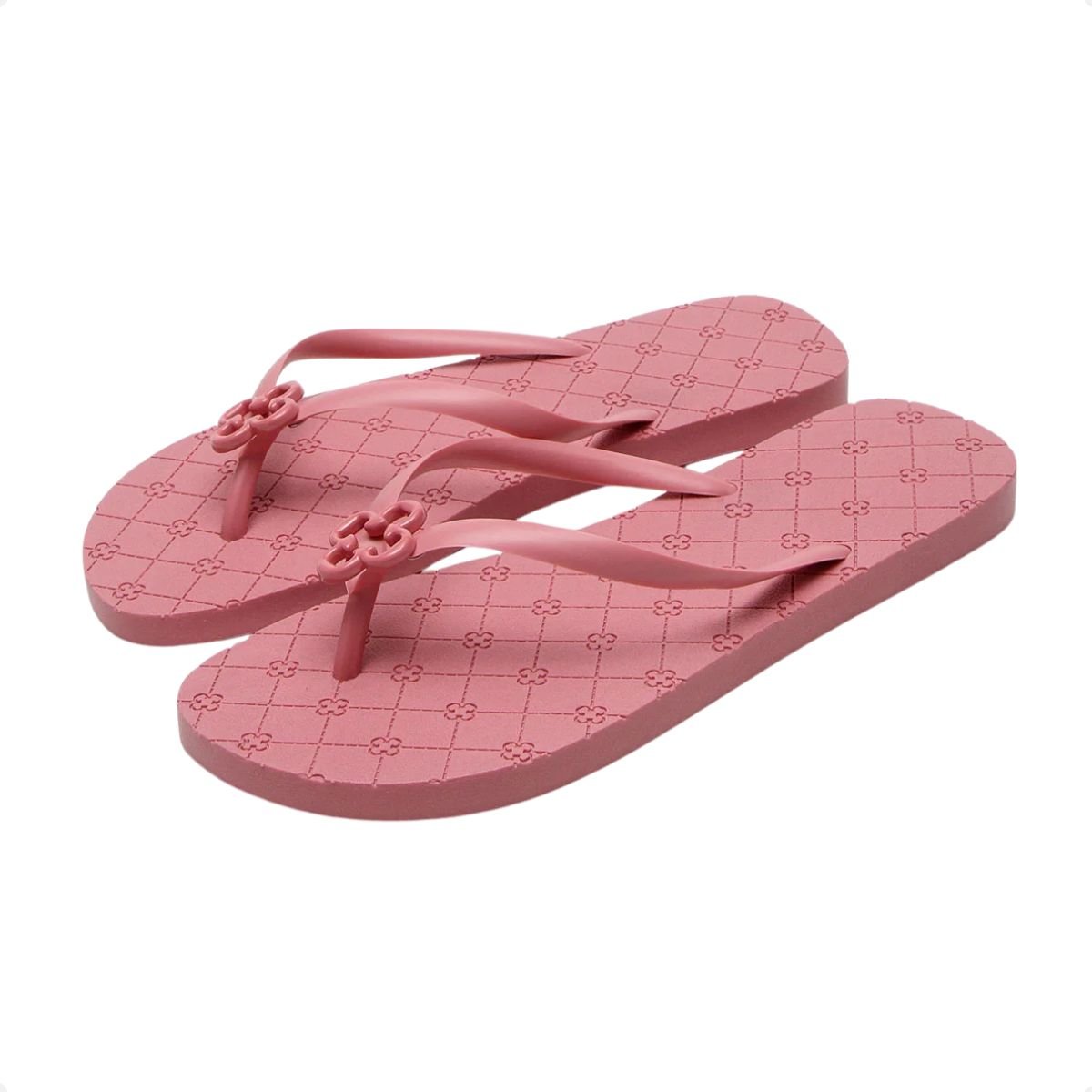 Chinelo Feminino Dedo Monograma Capodarte Rosa 3