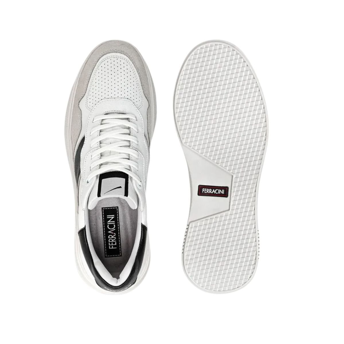 Sapatênis Masculino Ferracini Logan Branco Branco 3