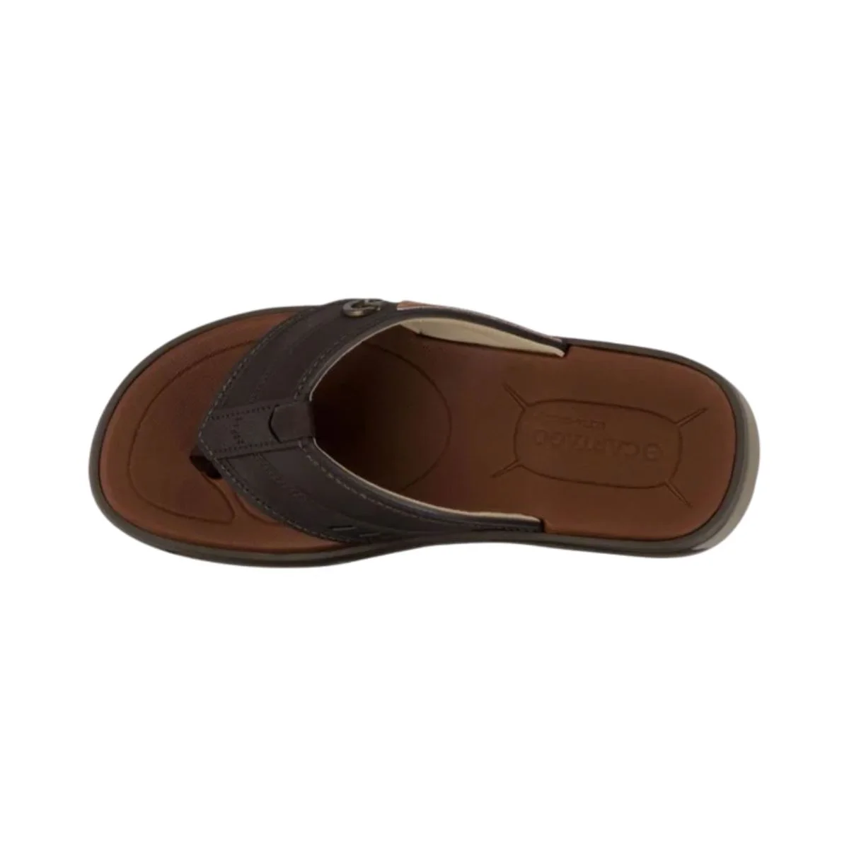 Chinelo Masculino Dedo Cartago Cairo Marrom Marrom 5