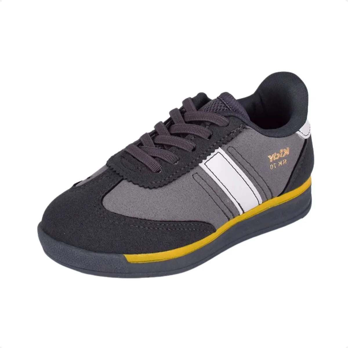 Tênis Infantil Casual Kidy Rk 70 Preto Grafite 7