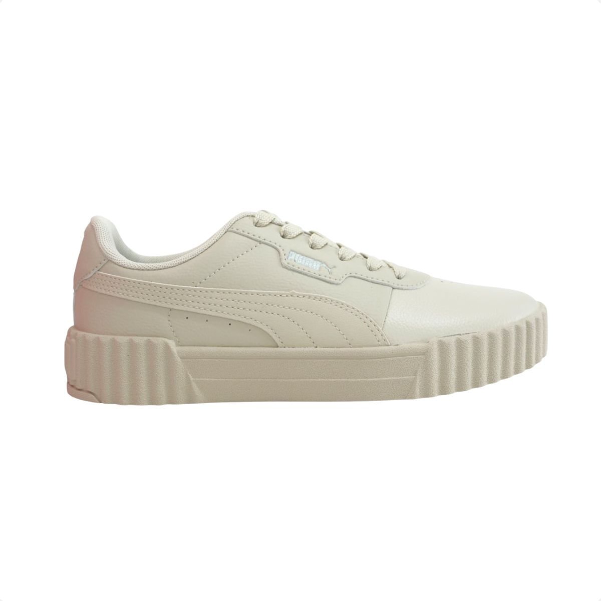 Tênis Casual Feminino Casual Puma Carina 3.0 Bdp Bege