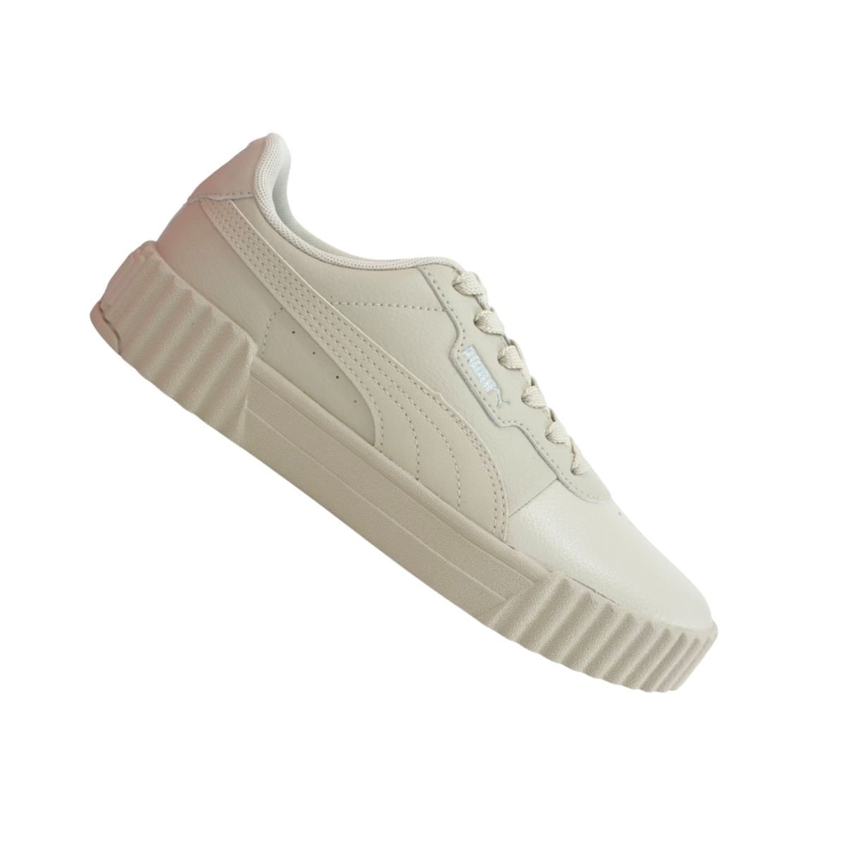 Tênis Casual Feminino Casual Puma Carina 3.0 Bdp Bege Branco 6