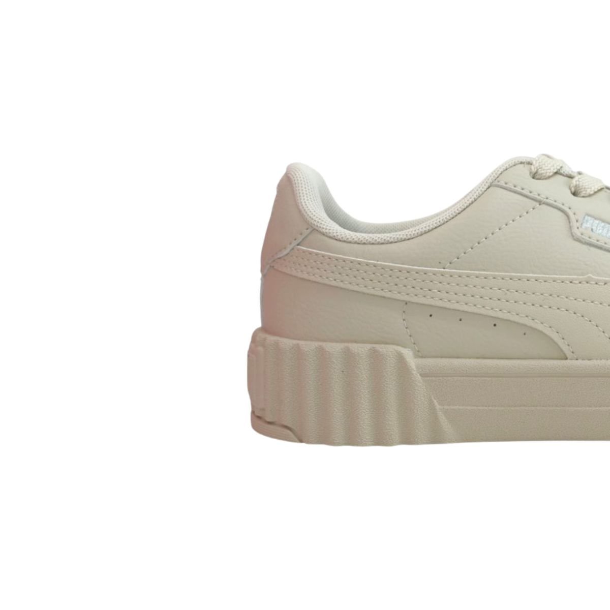 Tênis Casual Feminino Casual Puma Carina 3.0 Bdp Bege Branco 7