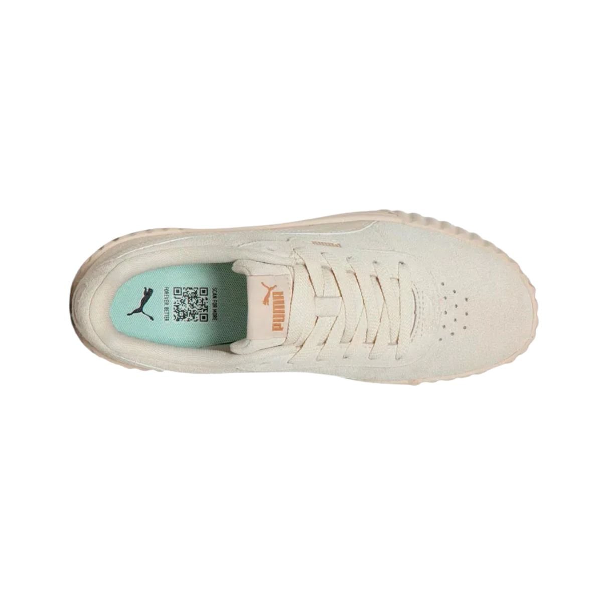 Tênis Casual Feminino Puma Carina 3.0 Sd Bdp Bege Bege 6