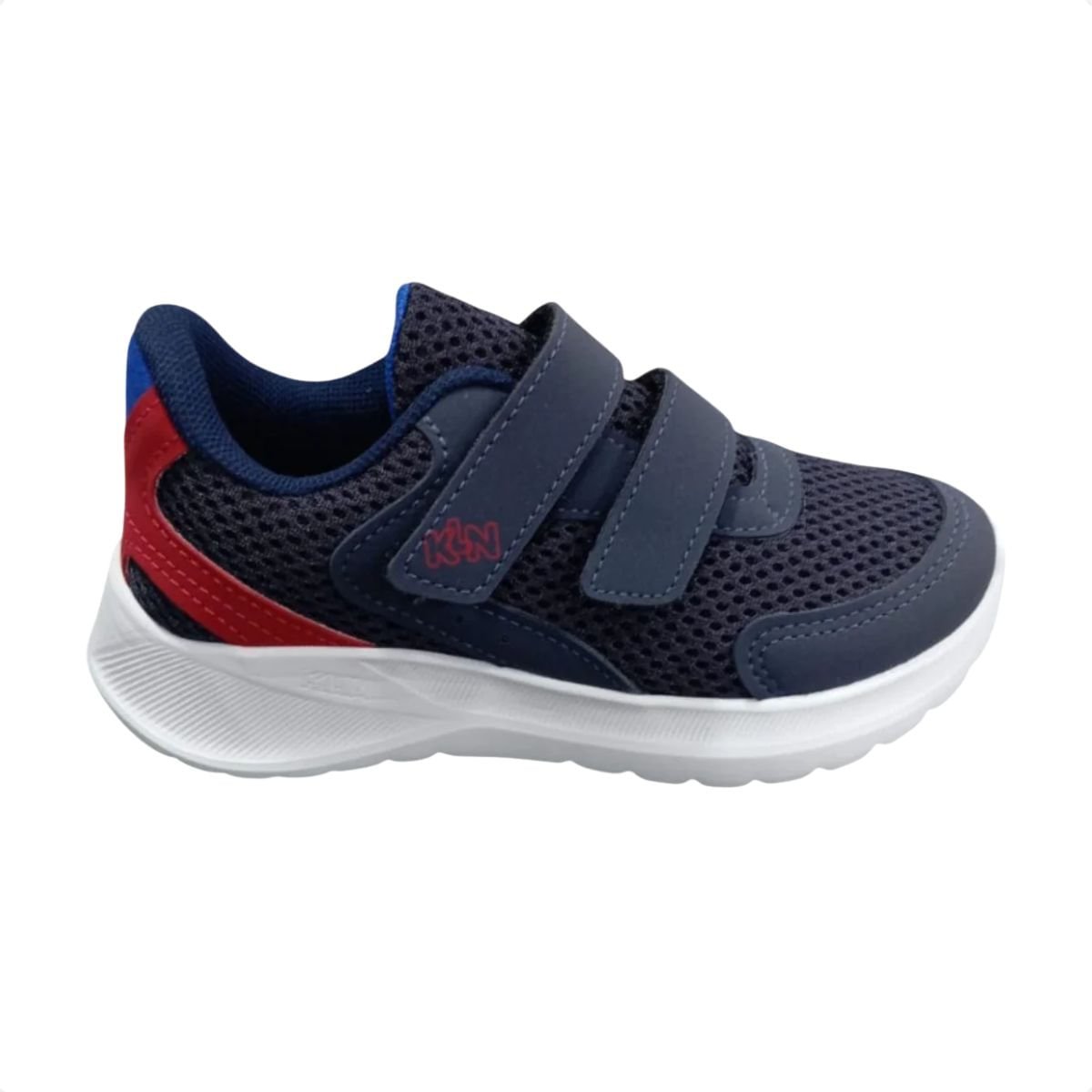 Tênis Running Infantil Klin Freedom Azul Azul/Vermelho 1