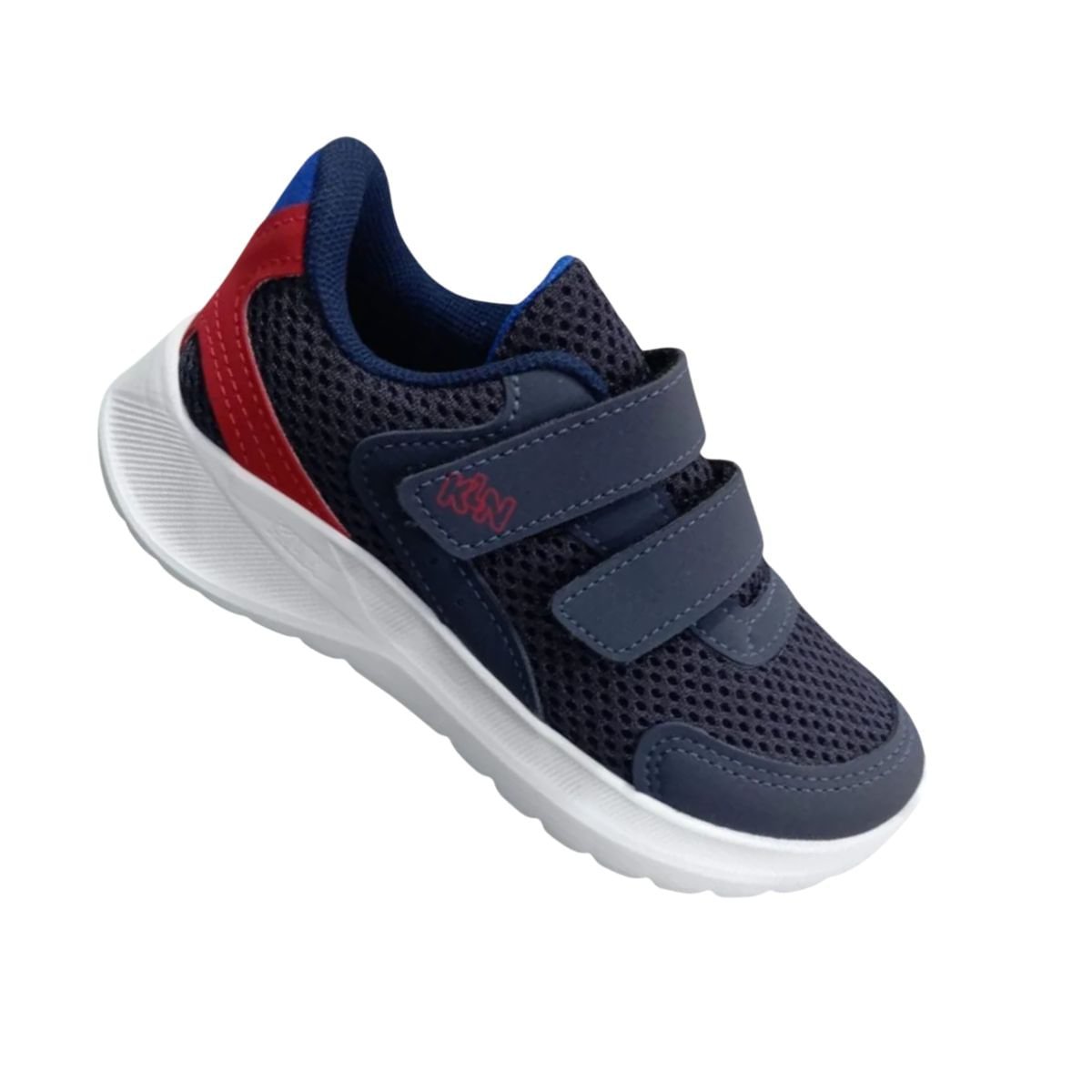 Tênis Running Infantil Klin Freedom Azul Azul/Vermelho 7