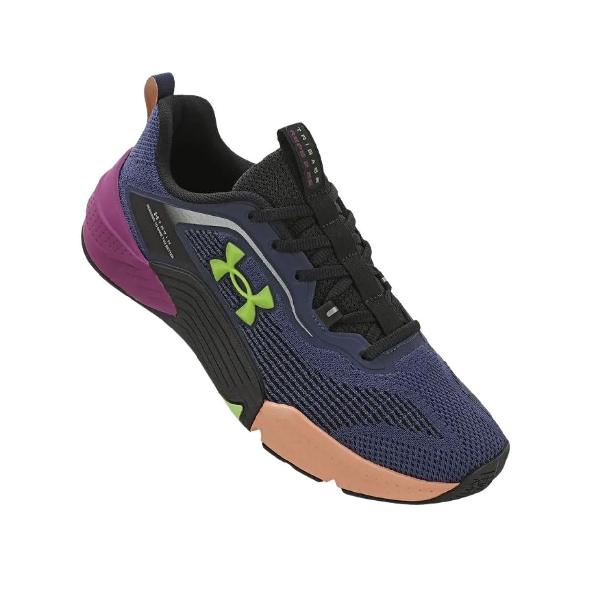 Tênis Crossfit Feminino Under Armour Tribase Reps 2 Se Azul Azul/Roxo/Laranja 2