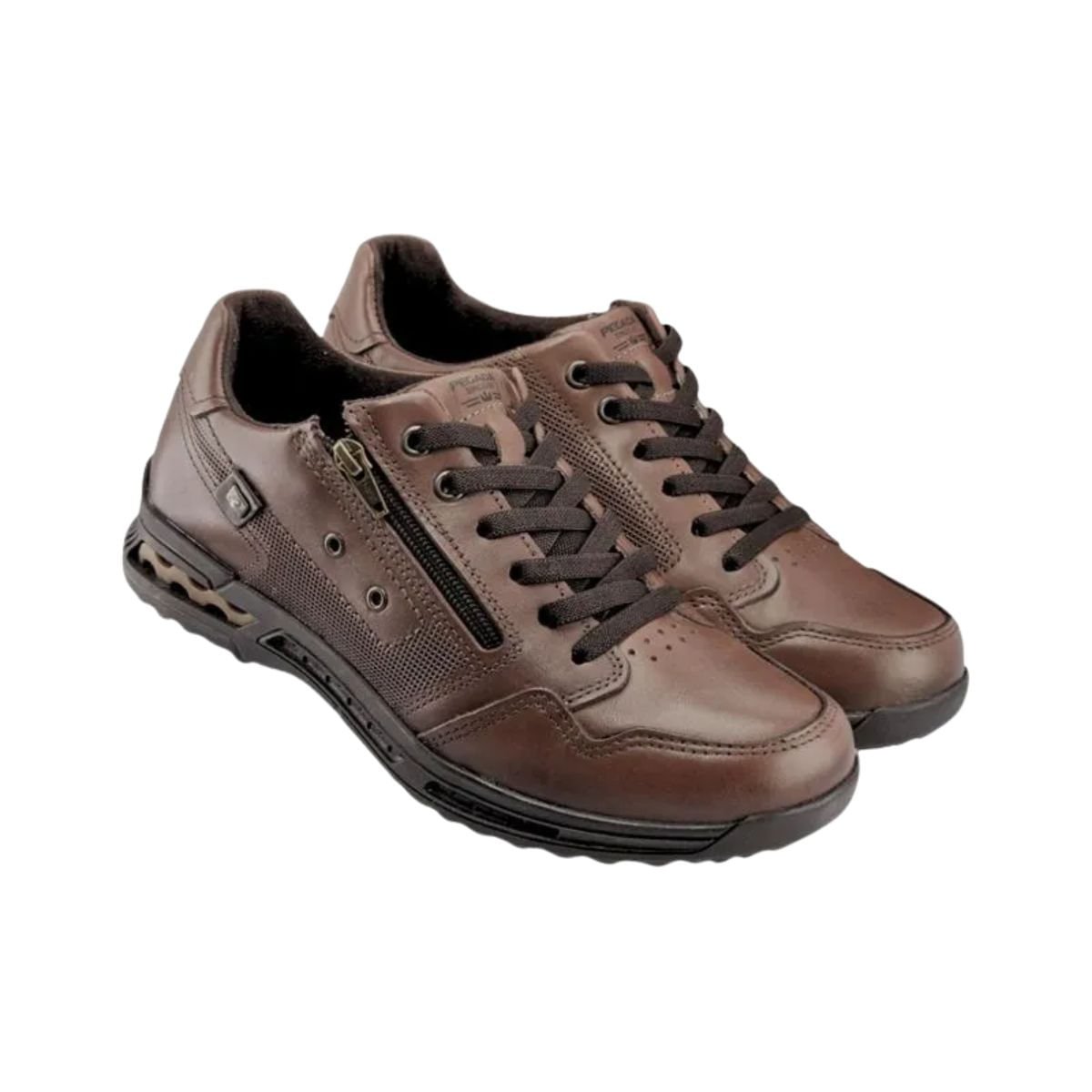 Sapatênis Masculino Pegada Stretch Marrom Marrom 2