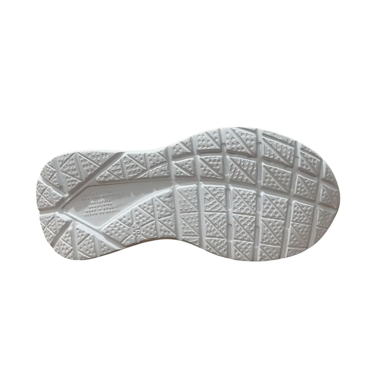 Tênis Running Infantil Molekinha Branco E Cinza Branco/Bege 5