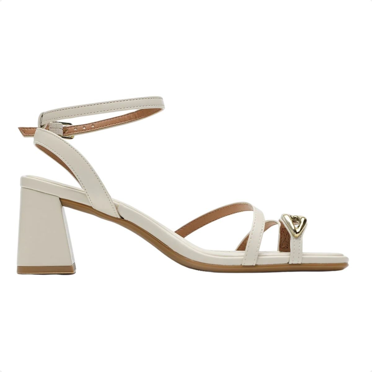 Sandália Feminina Salto Médio Grosso Vizzano