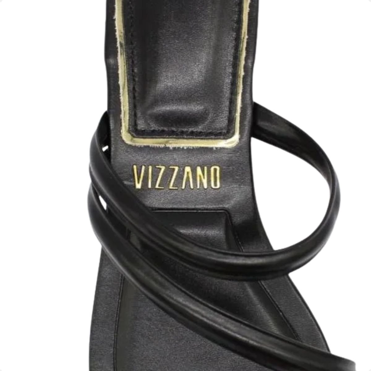 Tamanco Rasteiro Flat Feminino Vizzano Preto 7