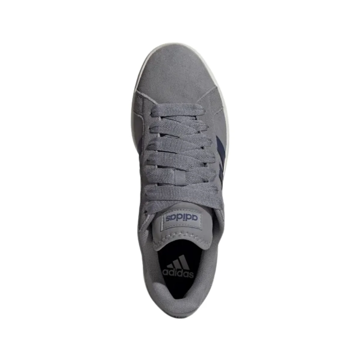 Tênis Casual Masculino Adidas Grand Court Base Alpha Cinza Cinza 2