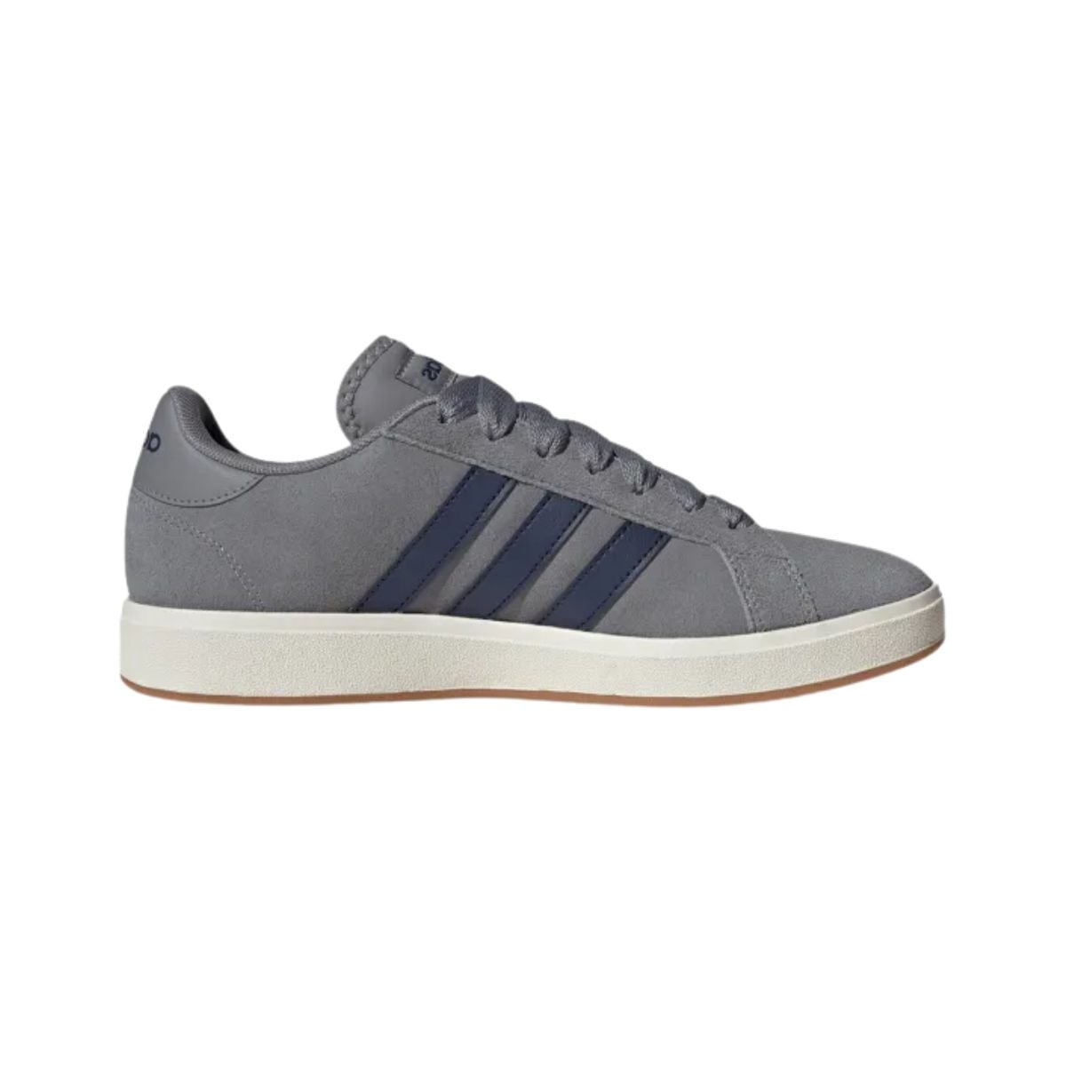 Tênis Casual Masculino Adidas Grand Court Base Alpha Cinza Cinza 4