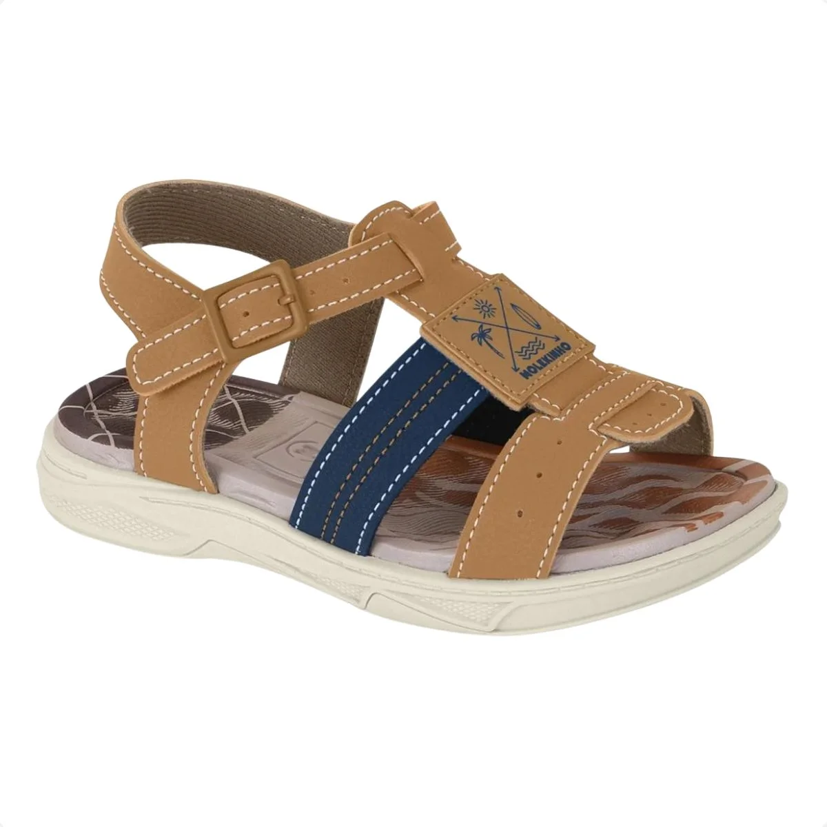 Sandalia Bebe Papete Molekinho  2140.750-13958.78426 Caramelo 2