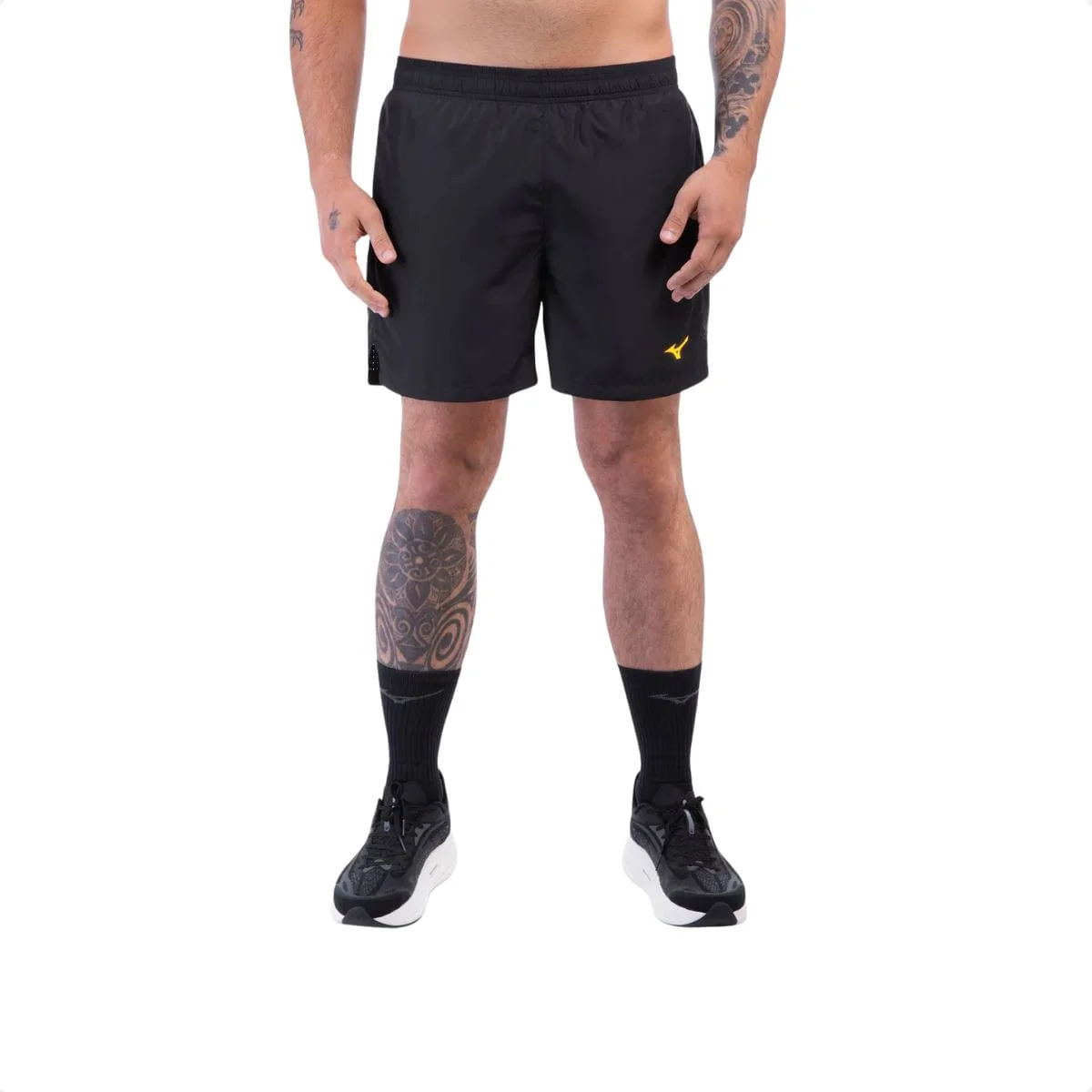 Bermuda Masculina Curta Mizuno Easy 5 Preta