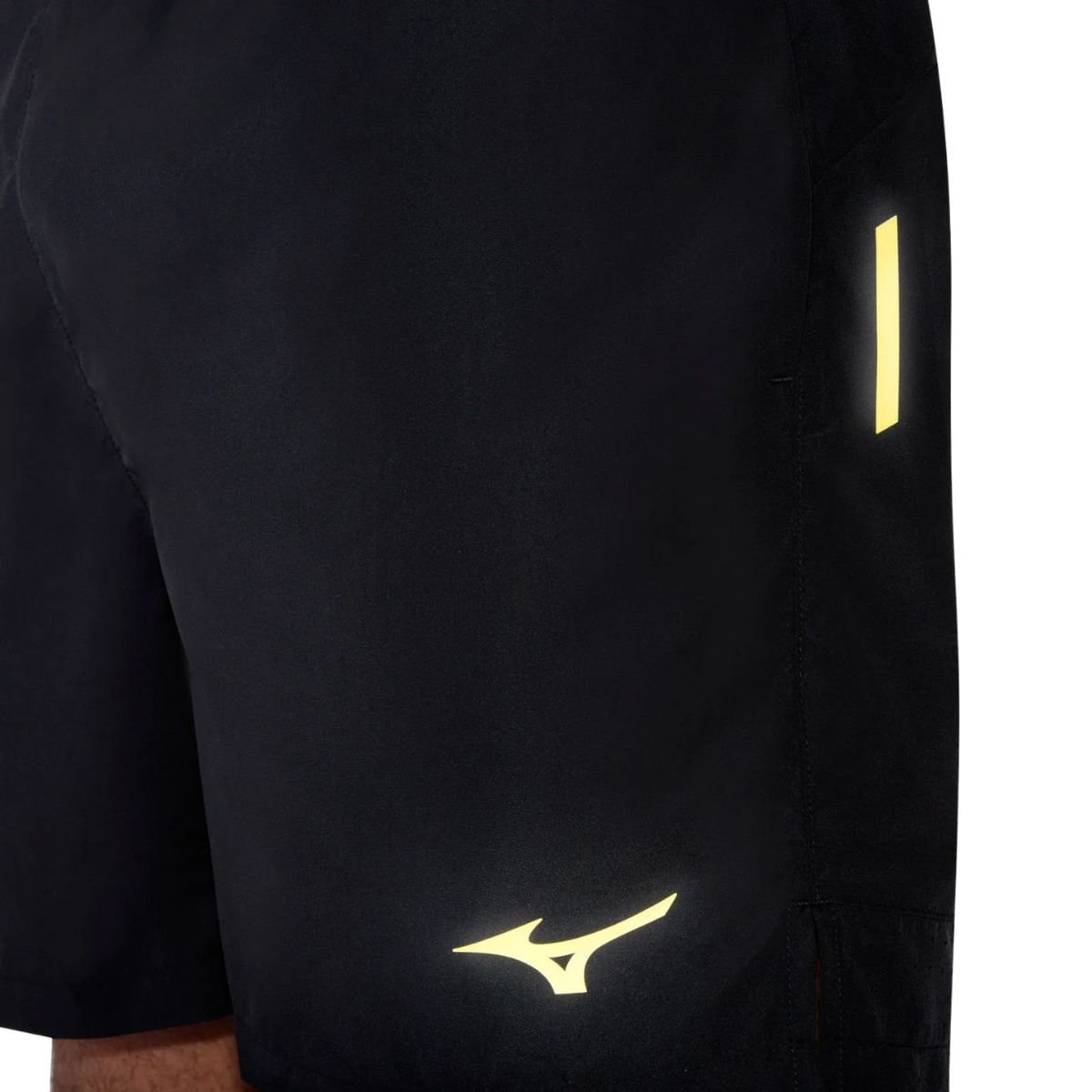 Bermuda Masculina Curta Mizuno Easy 5 Preta Preto 4