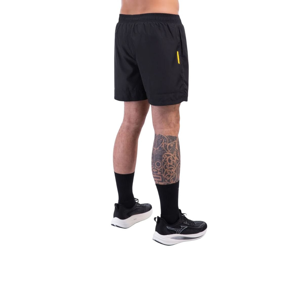 Bermuda Masculina Curta Mizuno Easy 5 Preta Preto 7