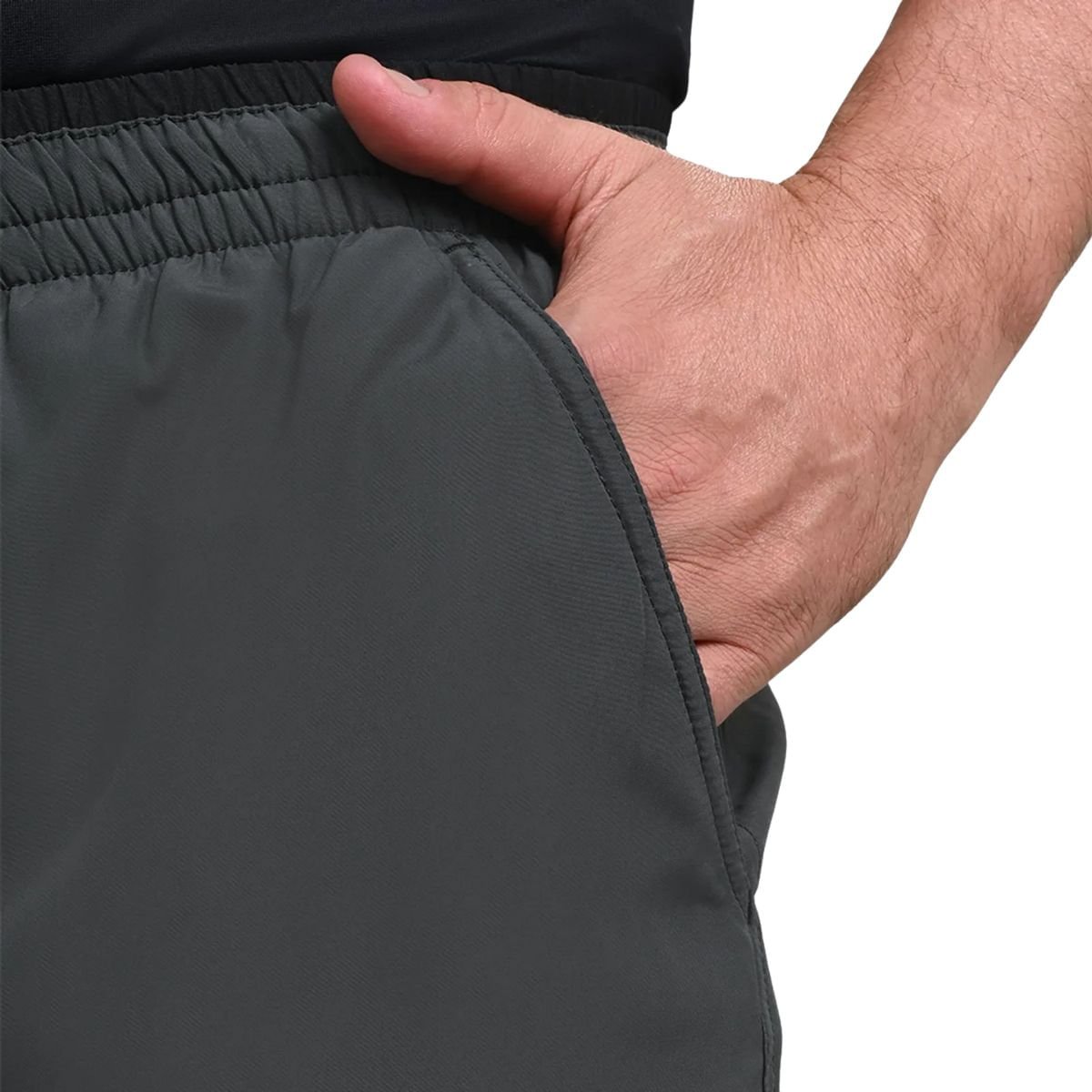 Bermuda Masculina Curta Mizuno Ten Maste Cinza Cinza 5