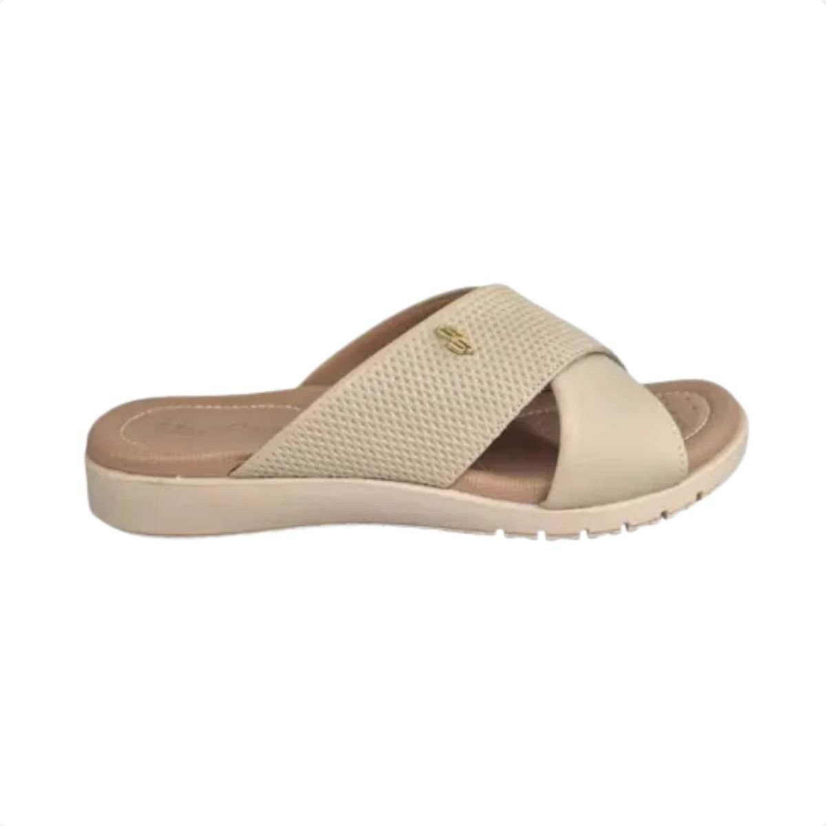 Tamanco Feminino Anabela Usaflex Off White