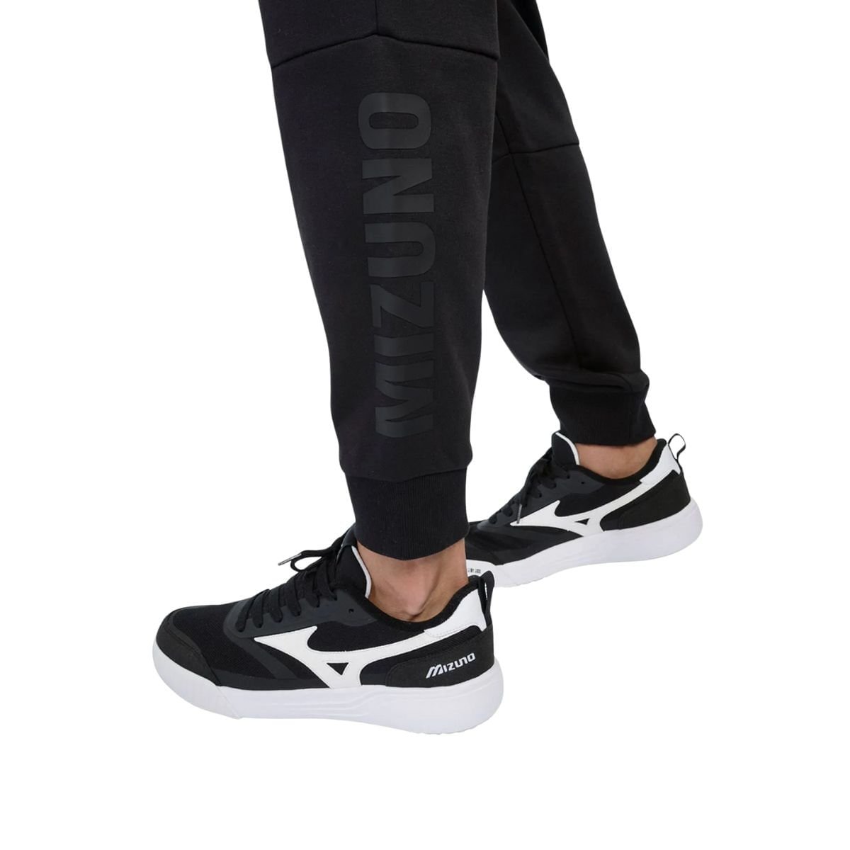 Calca Masculina Nylon Mizuno Soft Jogger Preta Preto 4