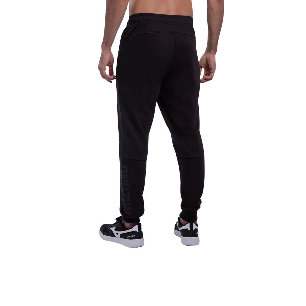 Calca Masculina Nylon Mizuno Soft Jogger Preta Preto 6