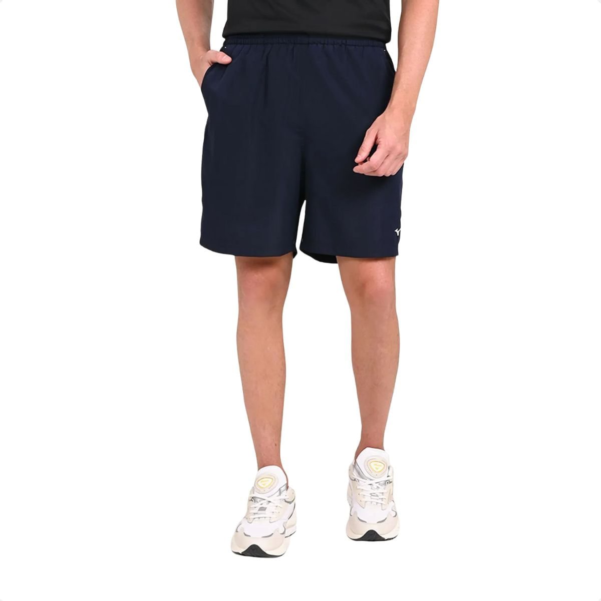 Bermuda Masculina Curta Mizuno Ten Maste Azul