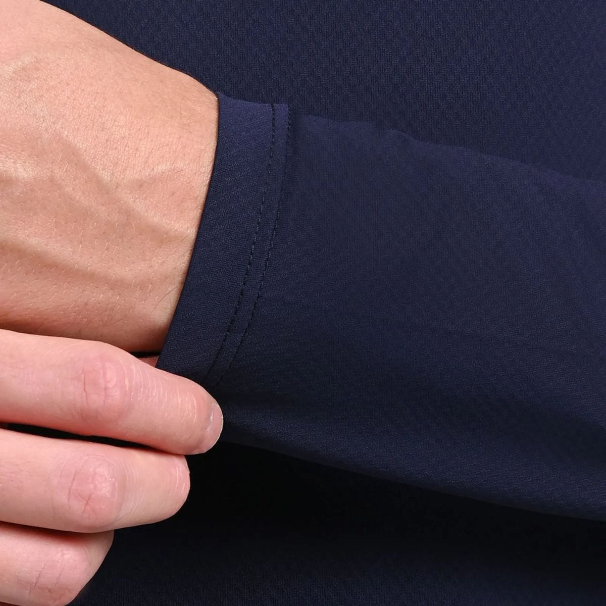 Camiseta Masculino Manga Longa Mizuno Pro Uv Azul Azul 5