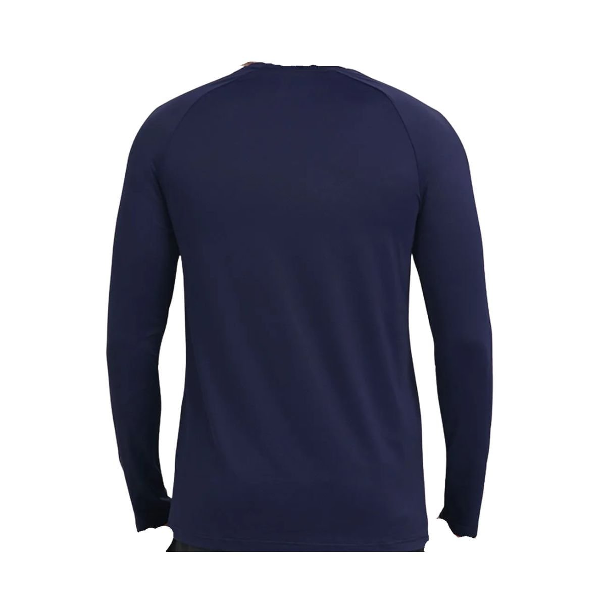 Camiseta Masculino Manga Longa Mizuno Pro Uv Azul Azul 7