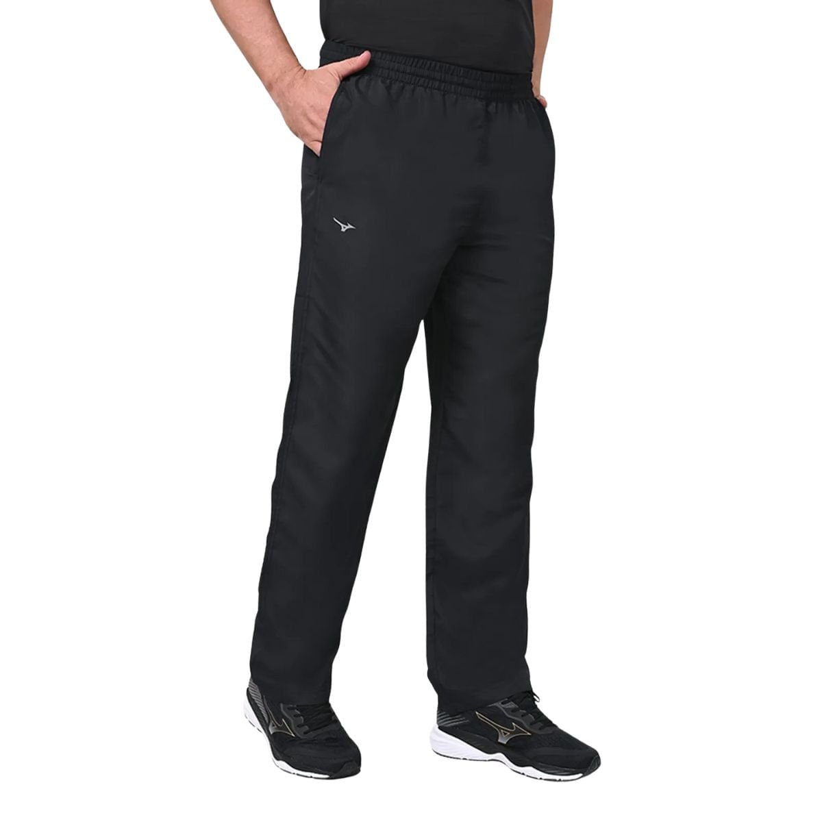 Calca Masculina Nylon Mizuno Basica Preta Preto 2