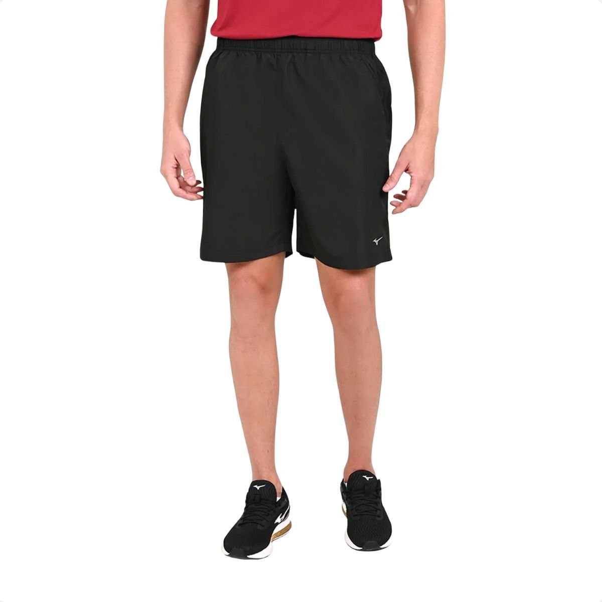 Bermuda Masculina Curta Mizuno Energy M Preta Preto 1
