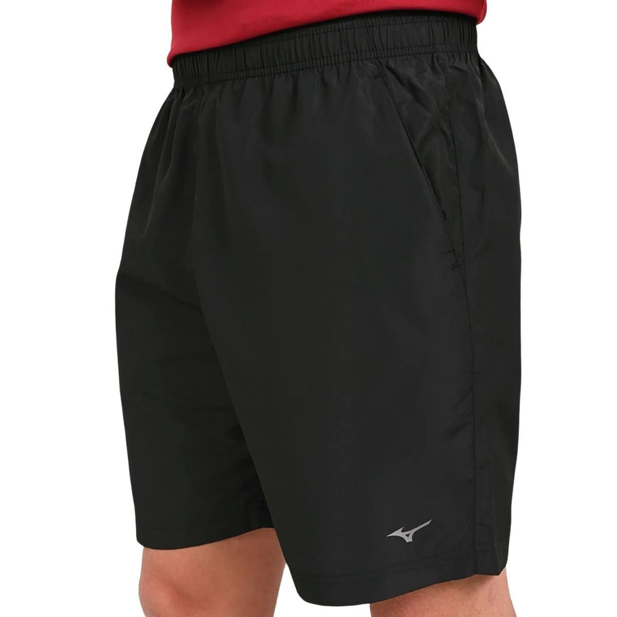 Bermuda Masculina Curta Mizuno Energy M Preta Preto 3