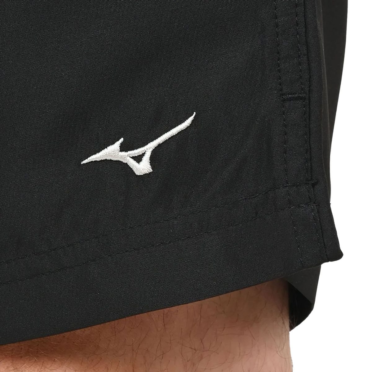 Bermuda Masculina Curta Mizuno Rip Stop 3 Preta Preto 4