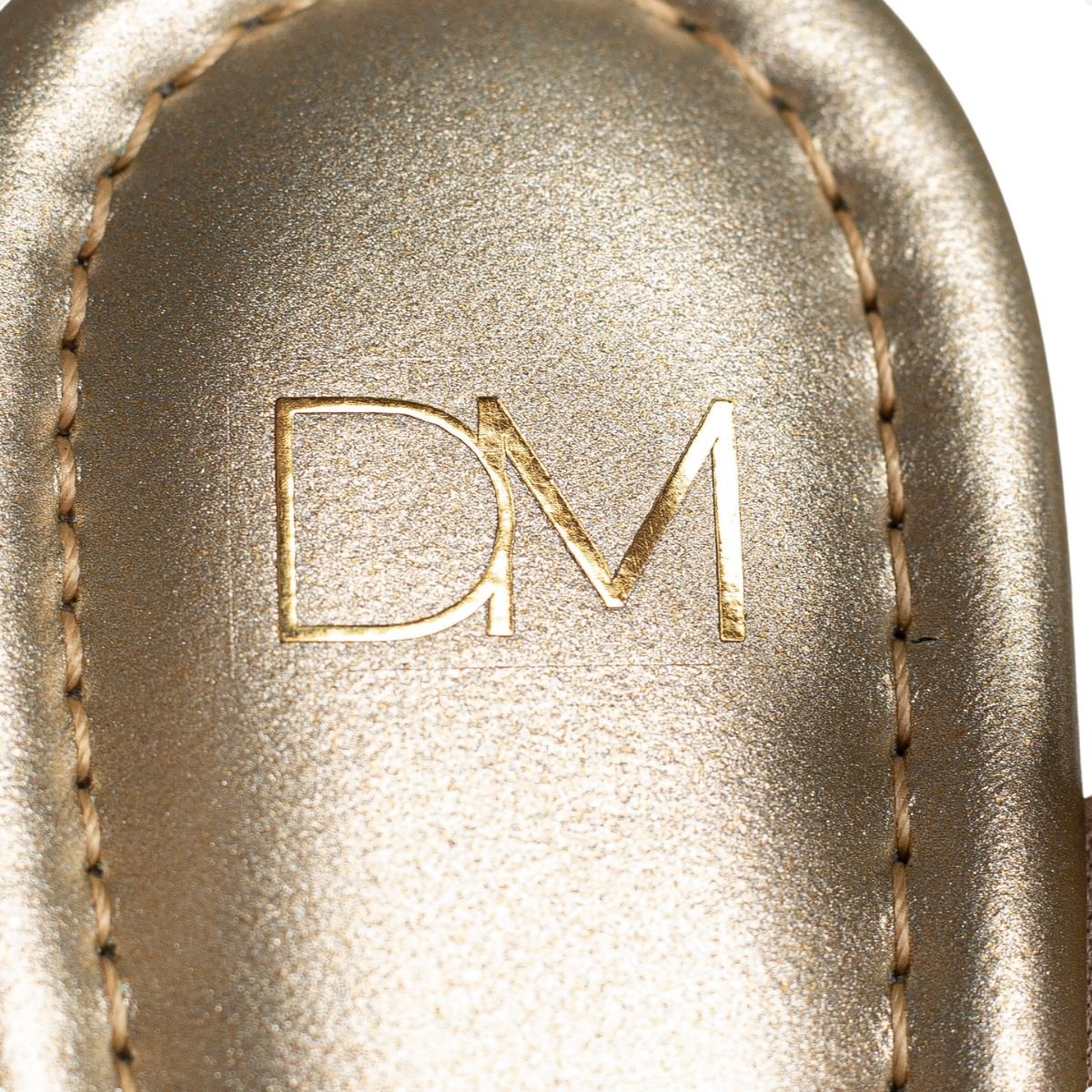 Sandália Plataforma Glam Ouro Dm Dourado 7