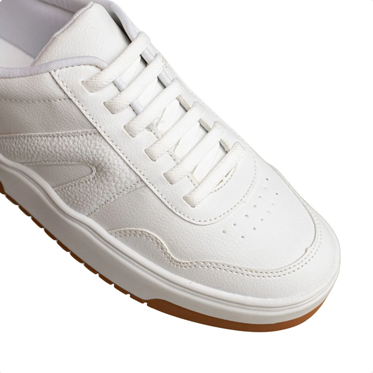 Tênis Moda Feminina Lízis Branco Branco 3