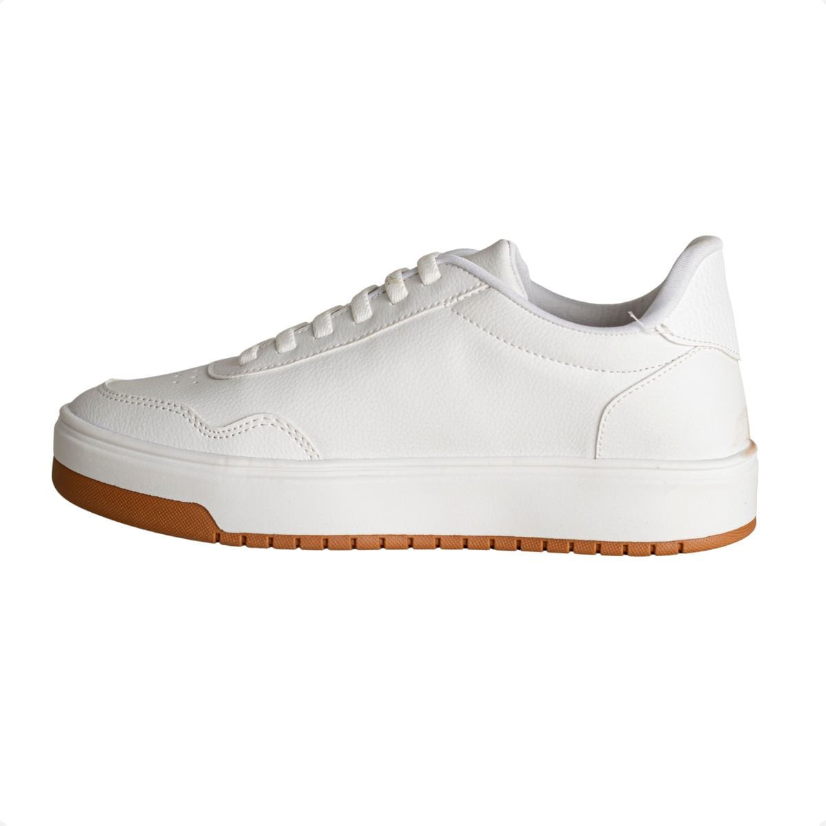 Tênis Moda Feminina Lízis Branco Branco 5