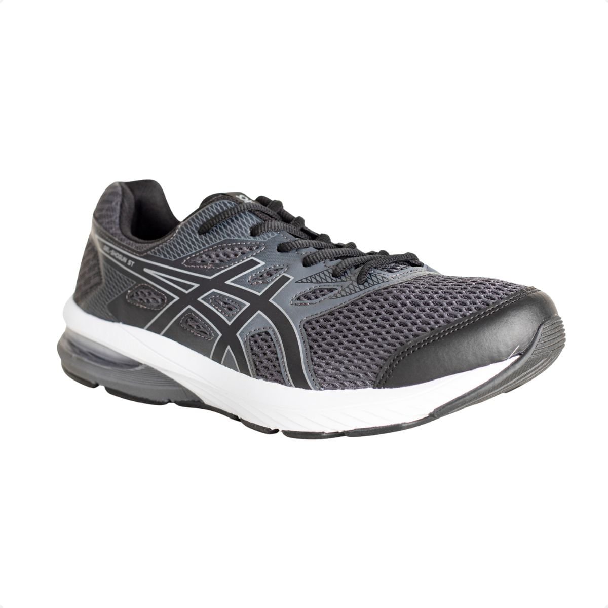 Tenis Running Masculino Asics Gel-Shogun St Cinza 2