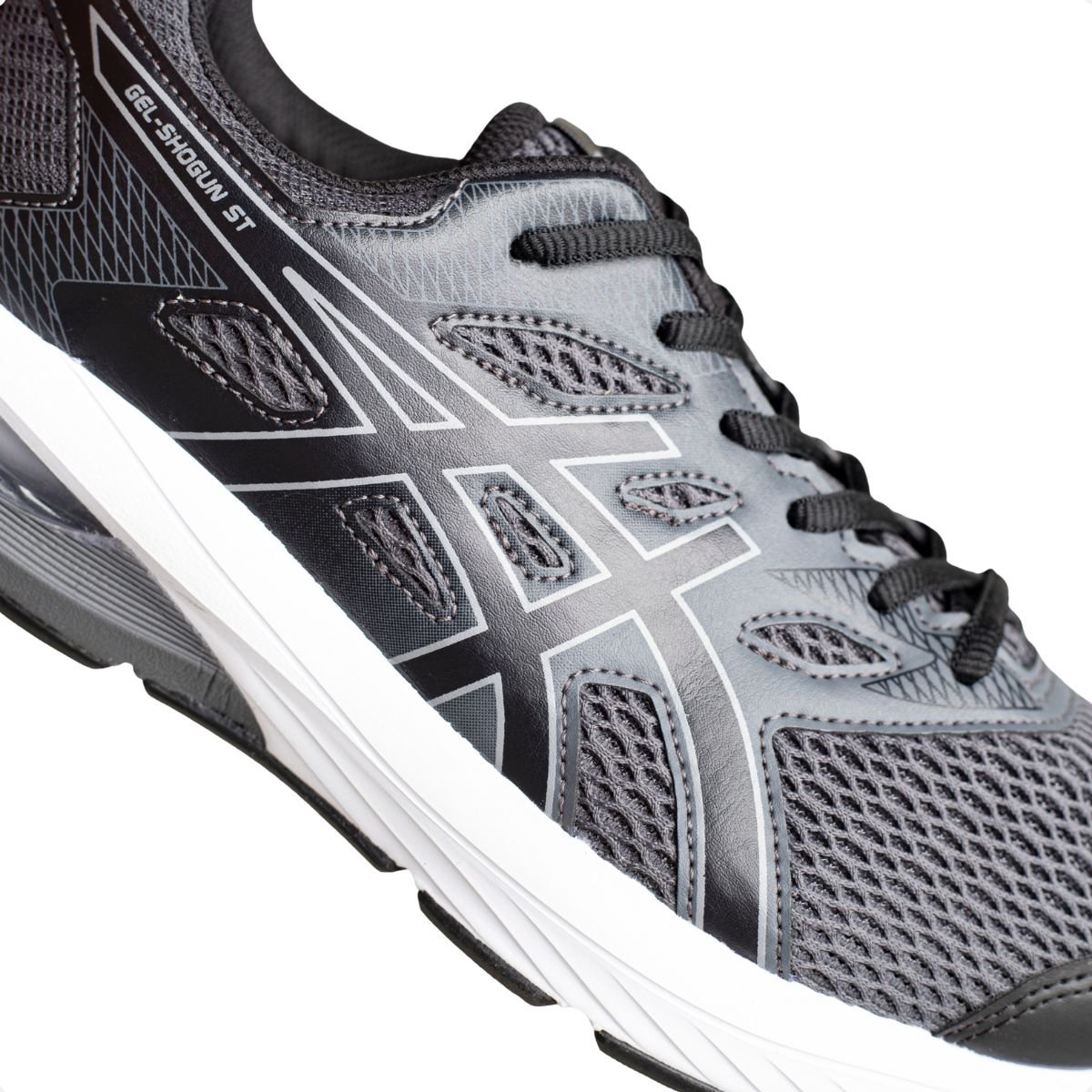 Tenis Running Masculino Asics Gel-Shogun St Cinza 3