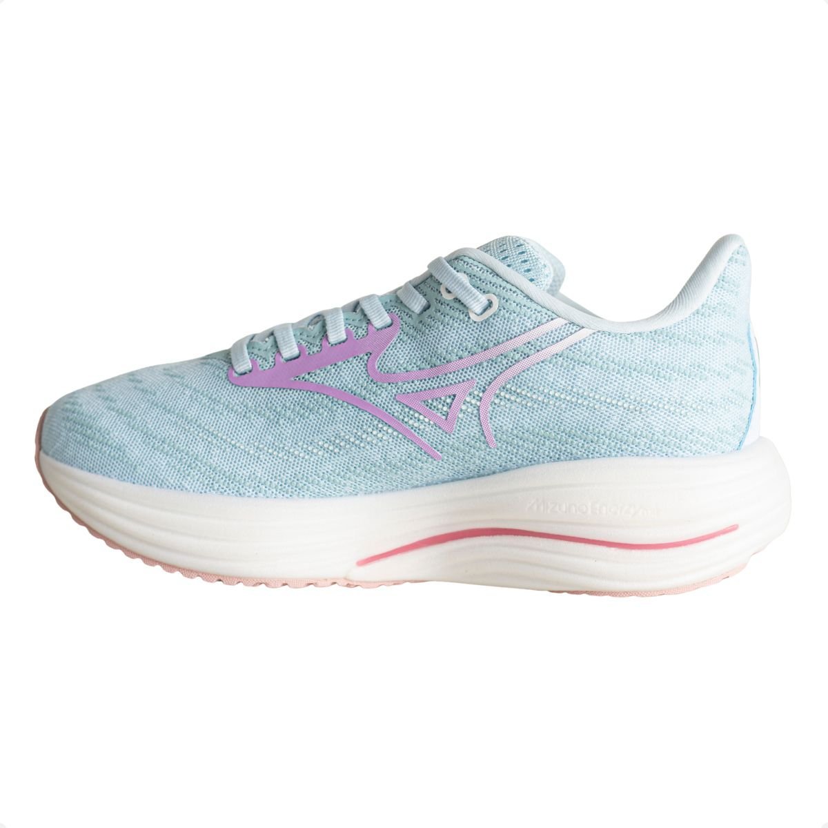 Tenis Running Feminino Mizuno Rider 29 Azul/Rosa 5