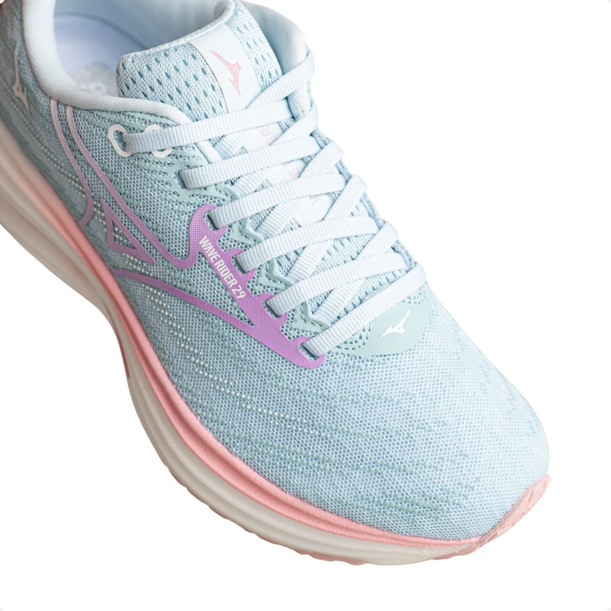Tenis Running Feminino Mizuno Rider 29 Azul/Rosa 7