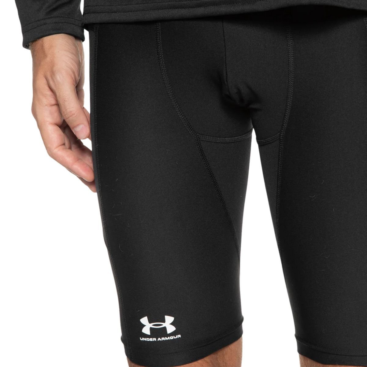 Short Masculino Treino Under Hg Pocket Armour Preto Preto 4
