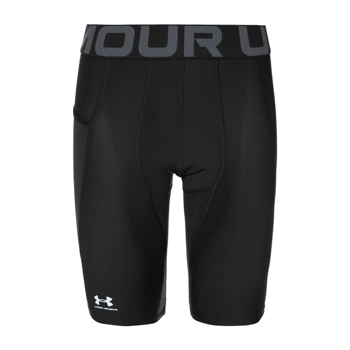 Short Masculino Treino Under Hg Pocket Armour Preto Preto 5