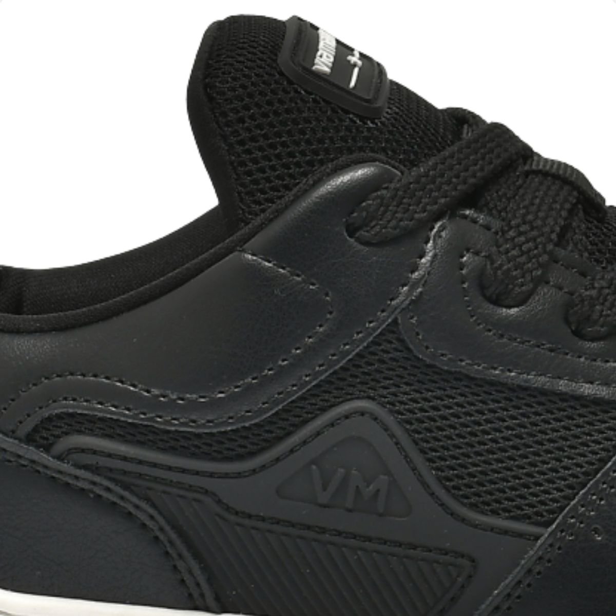 Tênis Moda Casual Feminino Via Marte Preto Preto 4