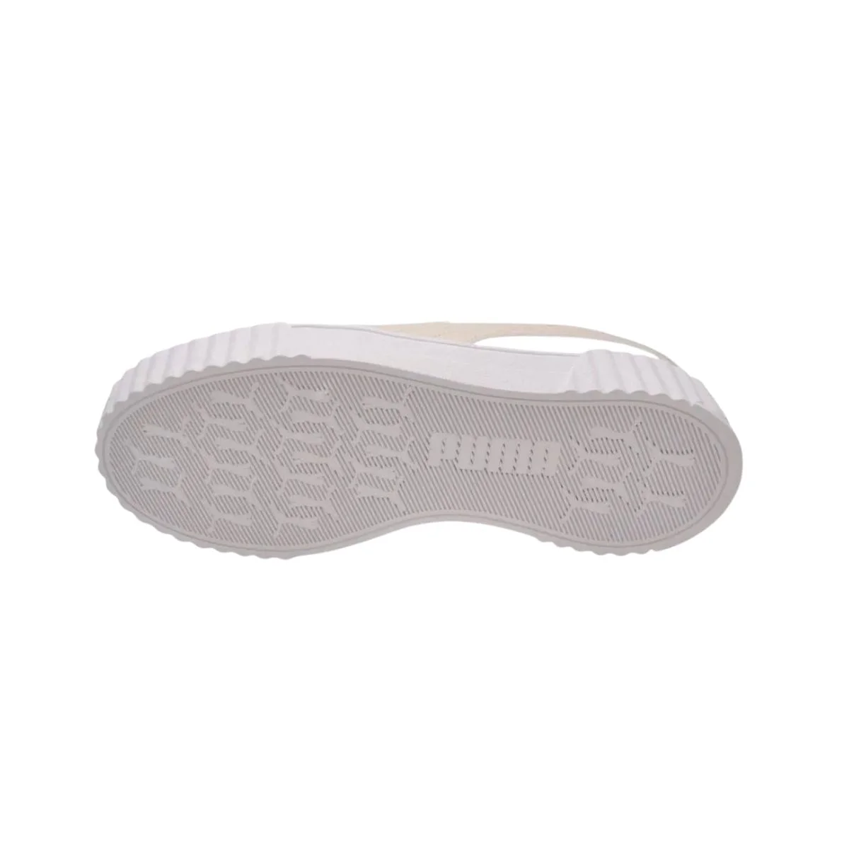 Tênis Casual Feminino Puma Carina 3.0 Bdp Branco Branco/Bege 3