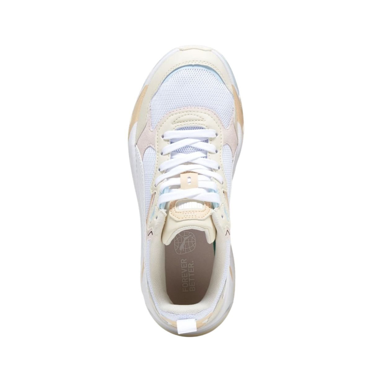 Tênis Casual Feminino Puma Trinity Branco E Bege Branco 3