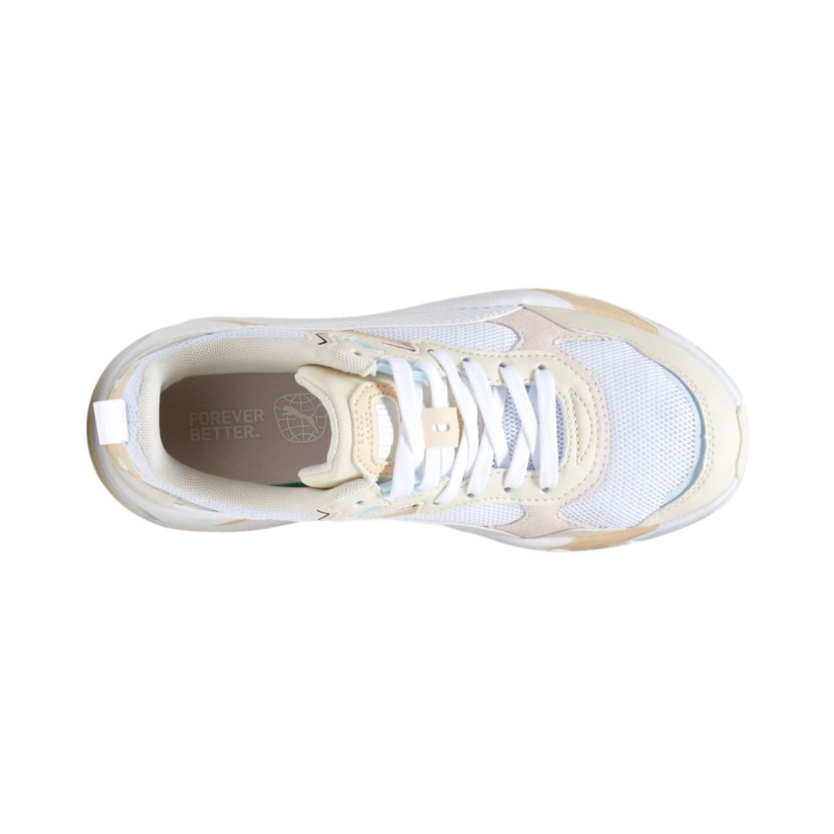 Tênis Casual Feminino Puma Trinity Branco E Bege Branco 6