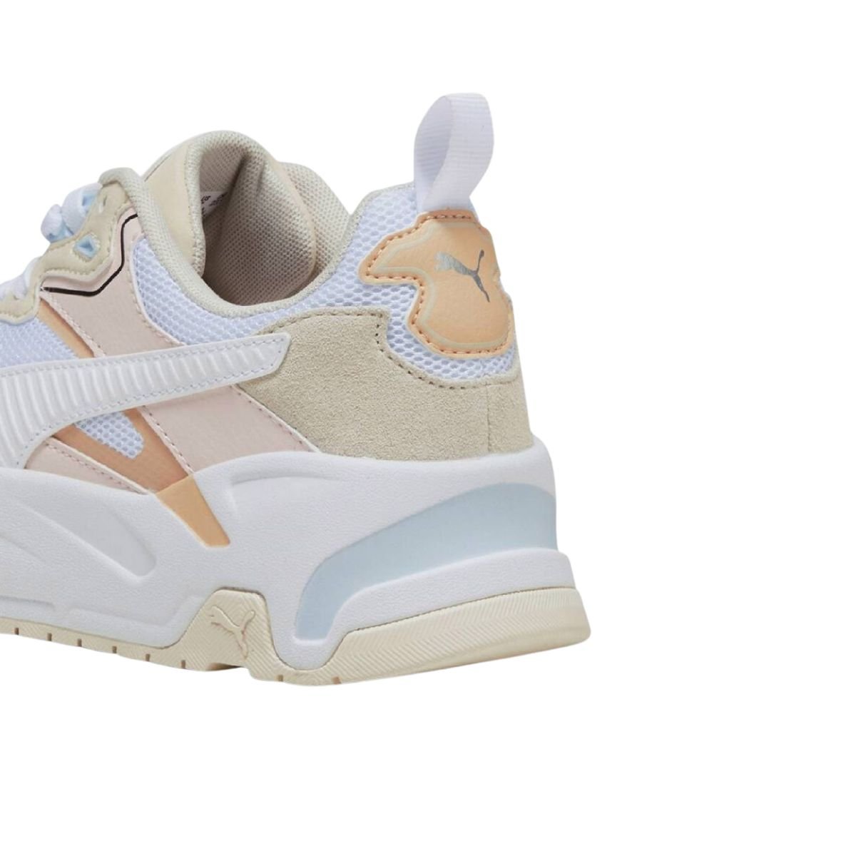 Tênis Casual Feminino Puma Trinity Branco E Bege Branco 7