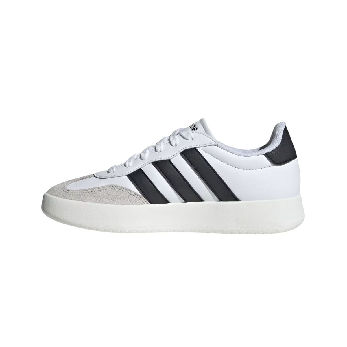Tênis Running Masculino Adidas Barreda Branco Branco/Preto/Cinza 5