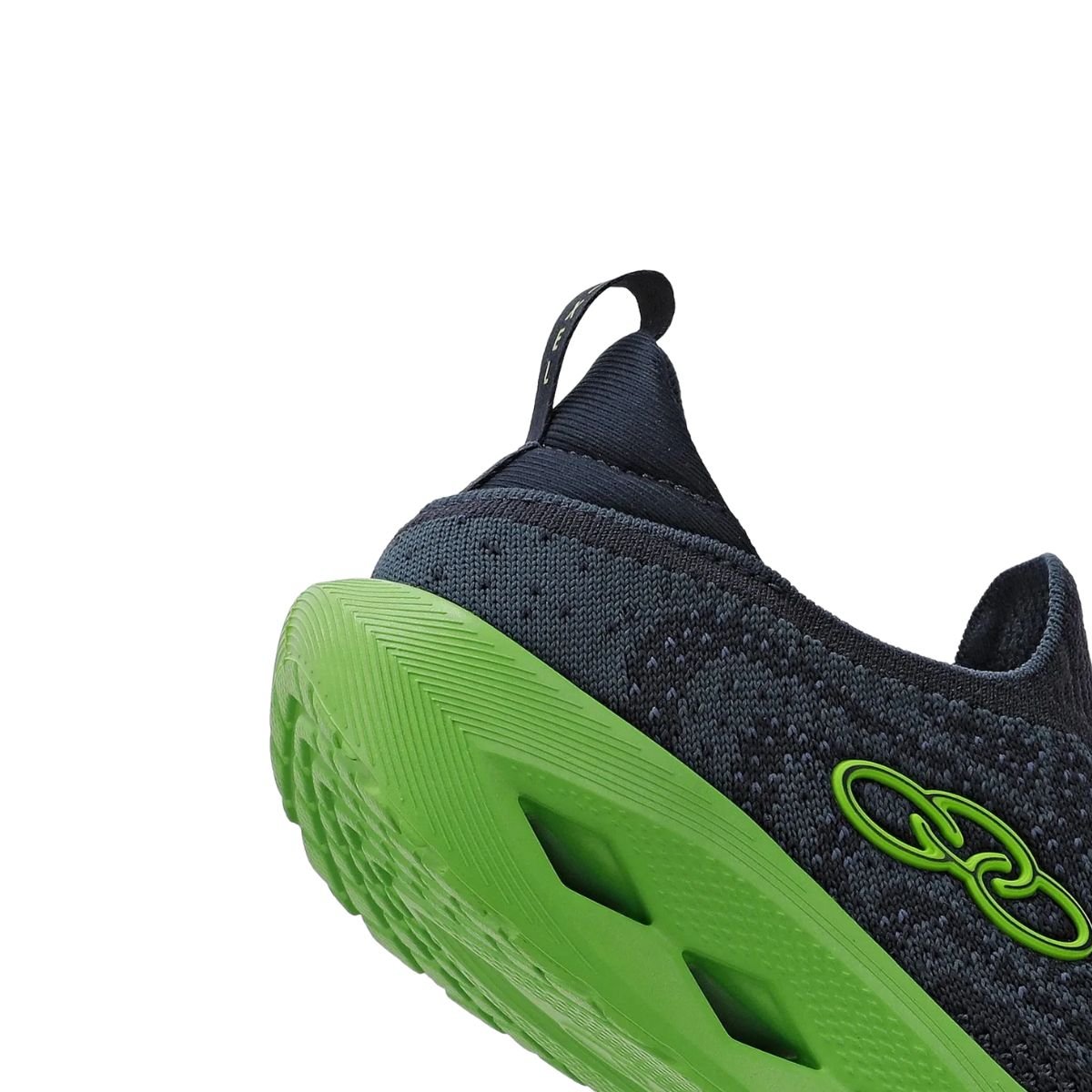 Tênis Running Infantil Olympikus Pixel Azul Preto/Verde 7